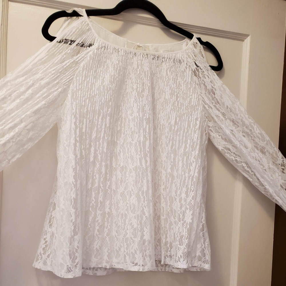 LC Lauren Conrad lacy top